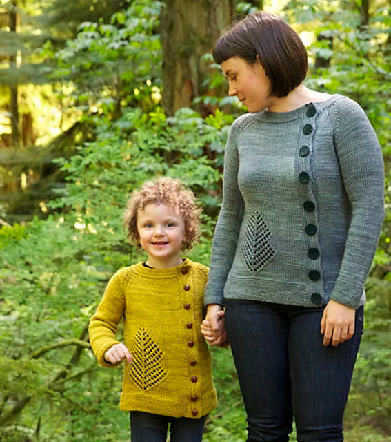 Forest Lace Cardigan Knitting Pattern