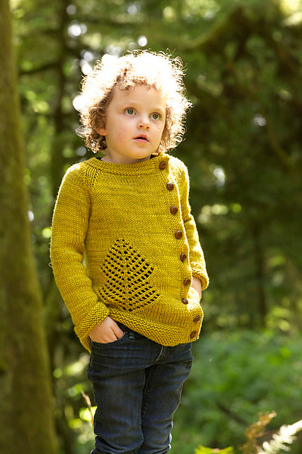 Forest Lace Cardigan Knitting Pattern