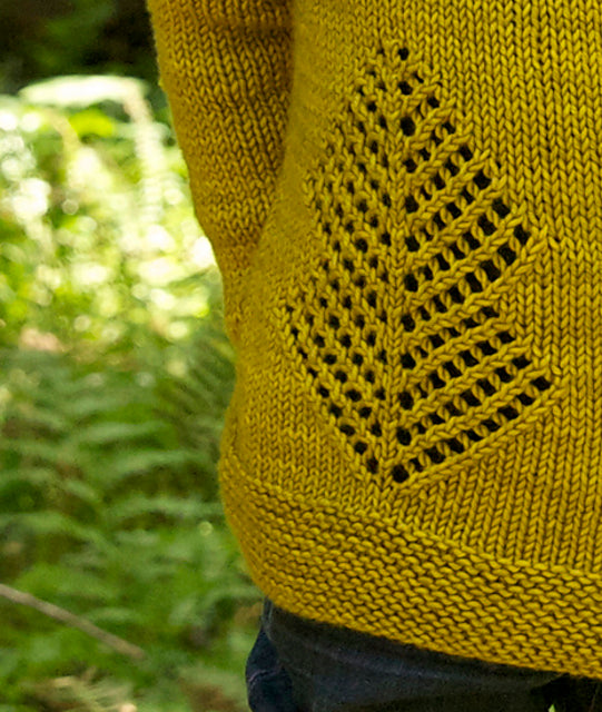 Forest Lace Cardigan Knitting Pattern