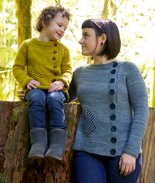 Forest Lace Cardigan Knitting Pattern