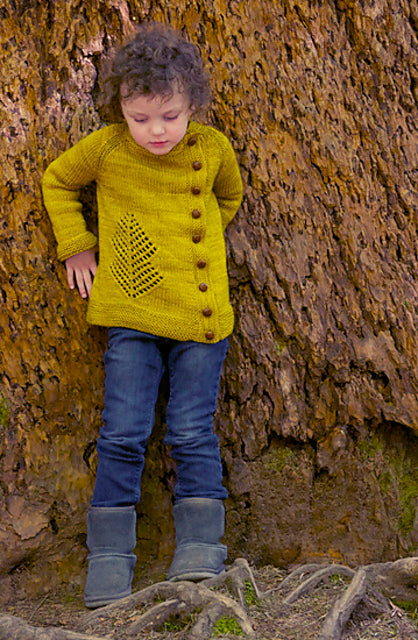 Forest Lace Cardigan Knitting Pattern