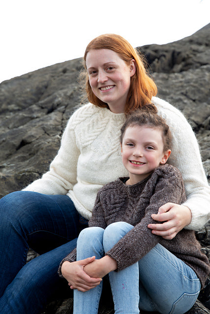 Winter Cable Sweater Knitting Pattern