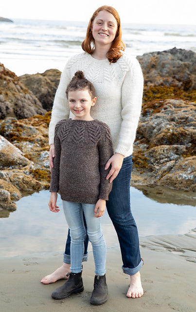 Winter Cable Sweater Knitting Pattern