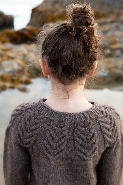 Winter Cable Sweater Knitting Pattern
