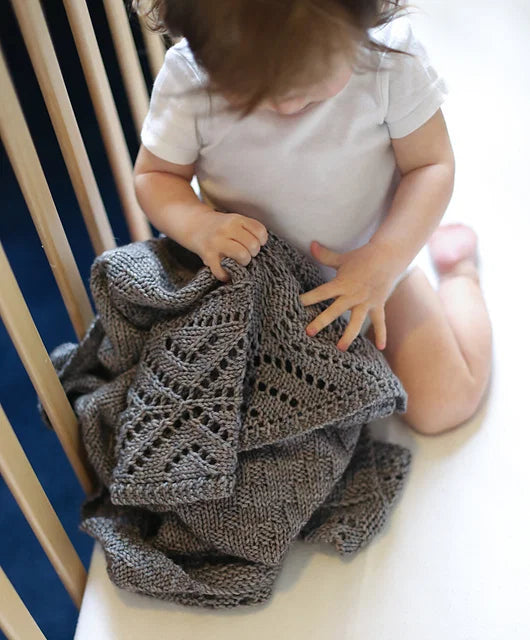 Chevron Blanket Knitting Pattern