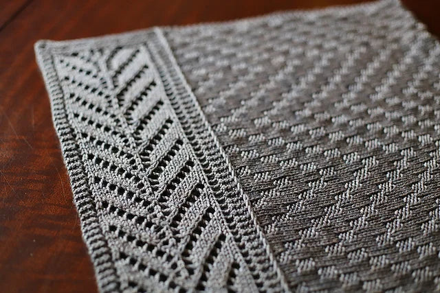 Chevron Blanket Knitting Pattern