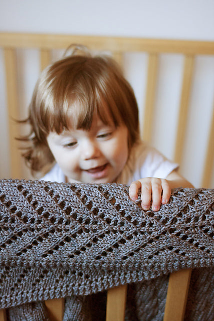 Chevron Blanket Knitting Pattern