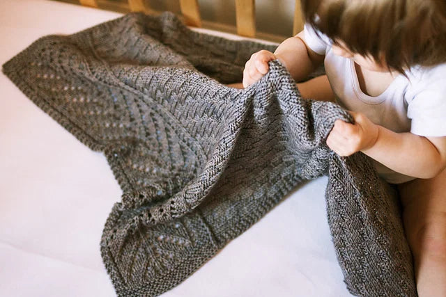 Chevron Blanket Knitting Pattern
