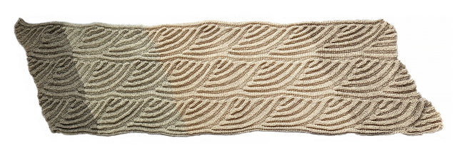 Textured Wrap Shawl Knitting Pattern