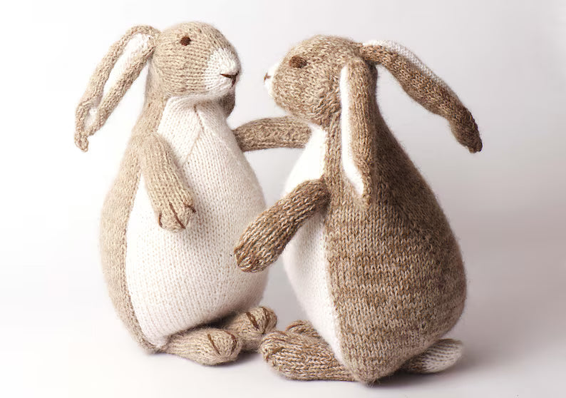 Beginner Rabbit Knitting Pattern