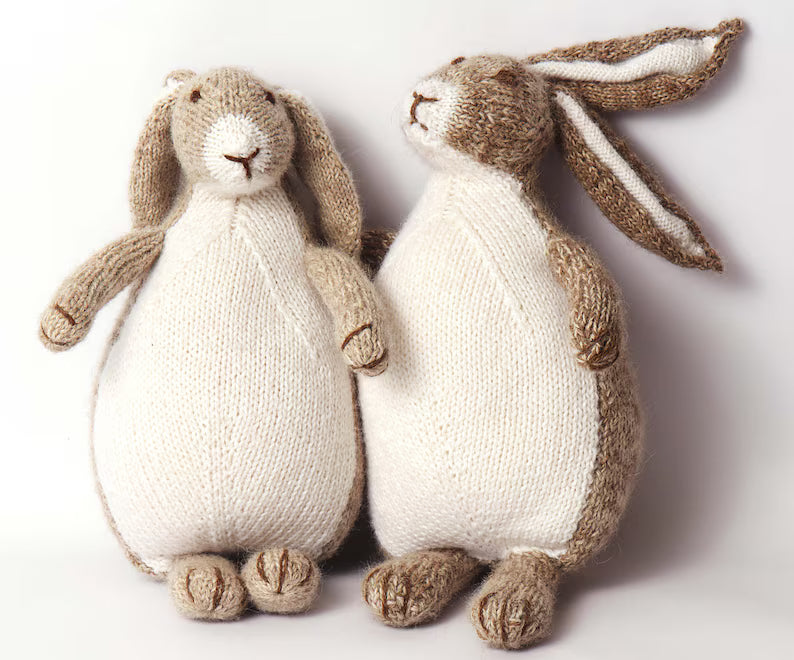 Beginner Rabbit Knitting Pattern