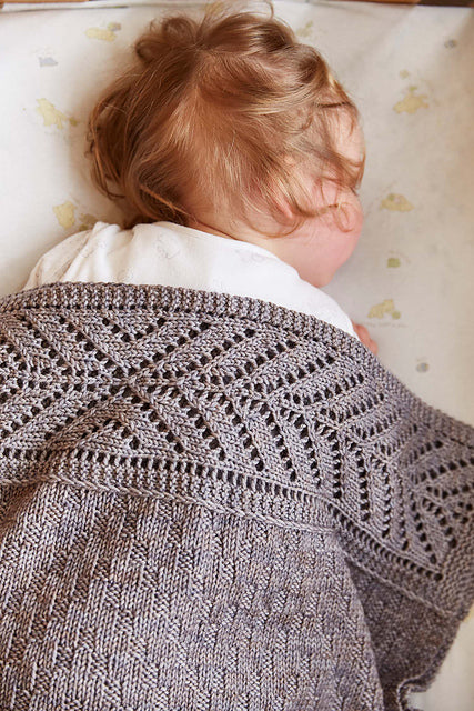 Chevron Blanket Knitting Pattern