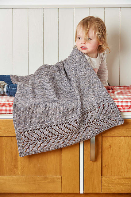 Chevron Blanket Knitting Pattern
