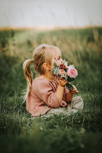 Flowy Kids Blouse Knitting Pattern
