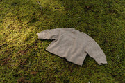 Marled Oversized Raglan Sweater Knitting Pattern