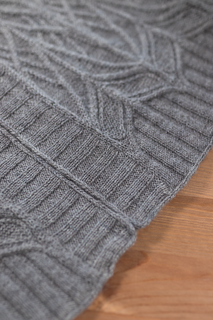 A-Line Cable Cardigan Knitting Pattern