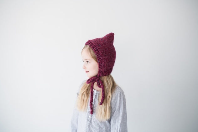 Pixie Elf Bonnet Knitting Pattern