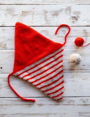 Pointed Bonnet Knitting Pattern