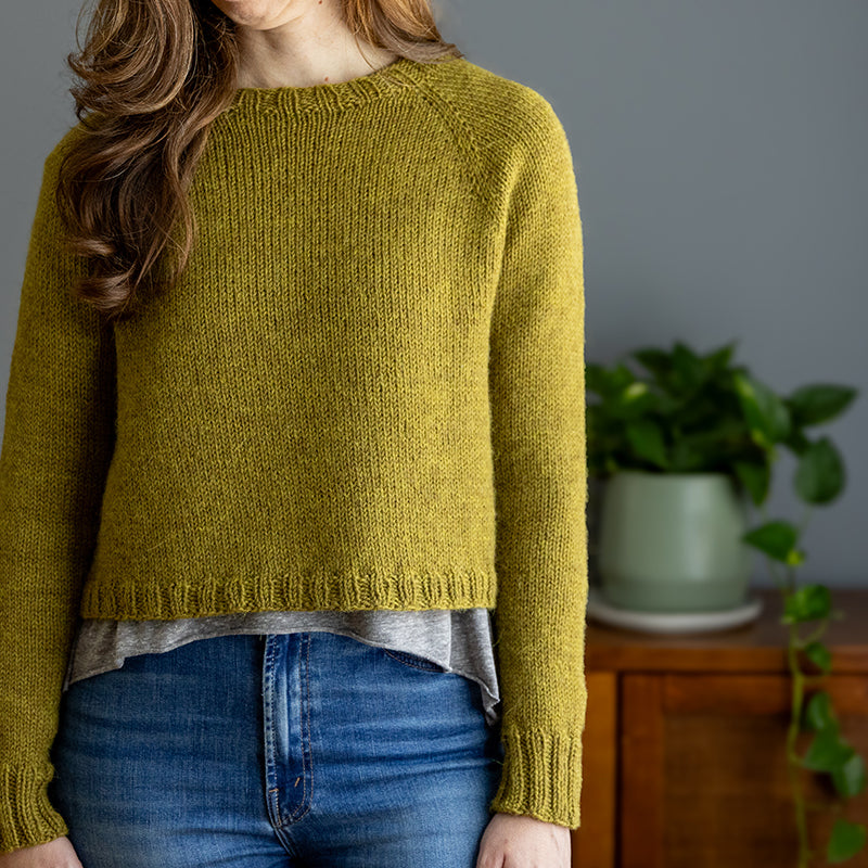 Seamless Raglan Knitting Pattern