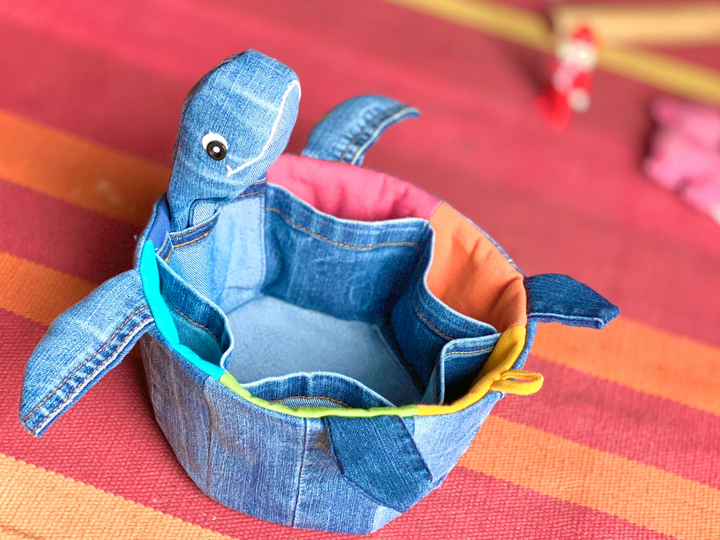 Turtle Basket Sewing Pattern