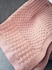 Strawberry Baby Blanket Knitting Pattern