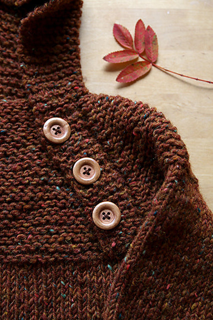 Kids Hooded Sweater Knitting Pattern