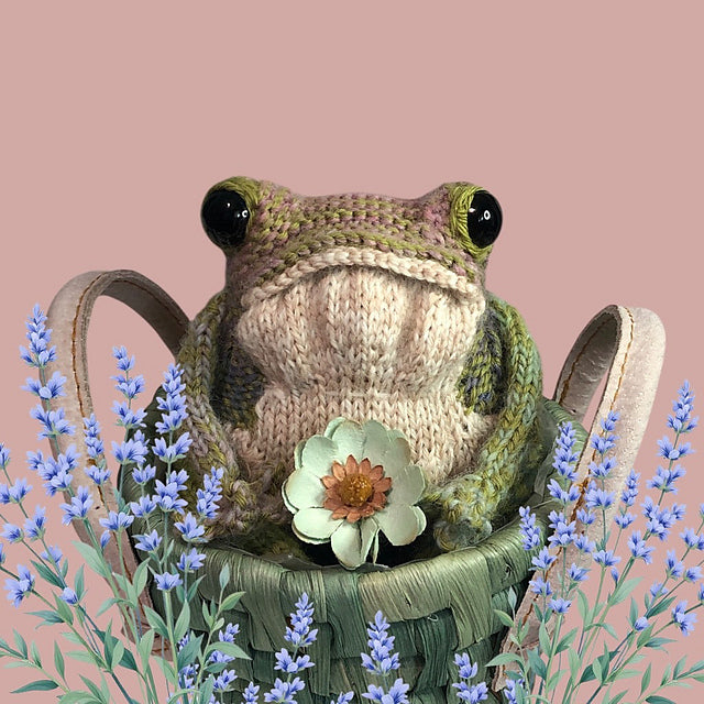 Toad Plush Knitting Pattern