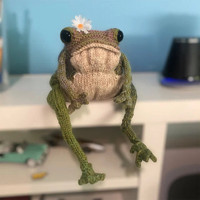 Toad Plush Knitting Pattern